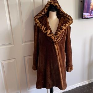 Jones New York Faux Fir coat